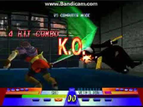 Battle Arena Toshinden 3 Sho Shinjo Vs Vermilion