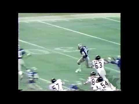 Paul Johns 37 Yard Punt Return 1982 vs Chicago