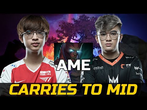 CARRIES TO MID BATTLE - GABBI VS 23SAVAGE (FT AME) DOTA 2