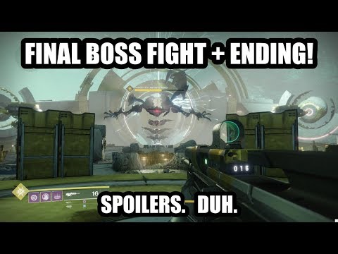'Curse of Osiris' Final Boss Fight + Ending | Destiny 2