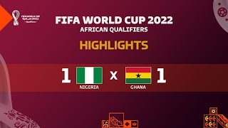 Match barrage Coupe du Monde FIFA-Qatar 2022 : Nigeria 1-1 Ghana