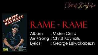 Download lagu Christ Kayhatu - Rame Rame | Original (Lyrics) mp3