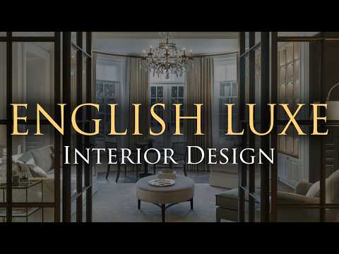 Our Top 10 ENGLISH LUXE Interior Design Tips | Elegant, Timeless & High-End Style
