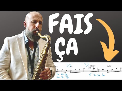 Work on 2-5-1, improvisation, and fluidity with just one exercise? Yes, it's possible!