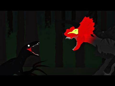 Primal Night Feeder vs Ultimasaurus | Stick Nodes Animations | Teeth vs Claw series