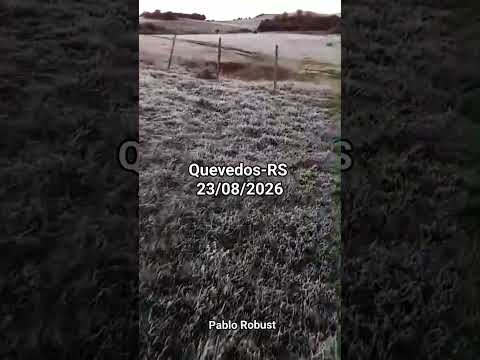 Geada no Rio Grande do Sul