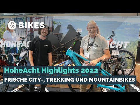 HoheAcht Highlights 2022 von der EUROBICO - Frische City-, Trekking und Mountainbikes