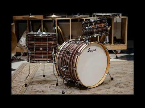 Barton 13/16/22" Essential Beech Drum Set - Pismo Bartex Finish image 11