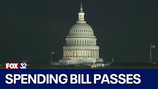 Senate passes $1.2T spending bill to avoid shutdown