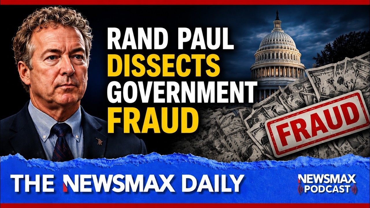 Sen. Rand Paul Dissects Fraud Schemes | The NEWSMAX Daily (07/16/2026)