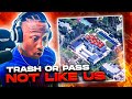 TRASH Or PASS Kendrick Lamar Not Like Us DRAKE DISS HE NOT STOPPING REACTION