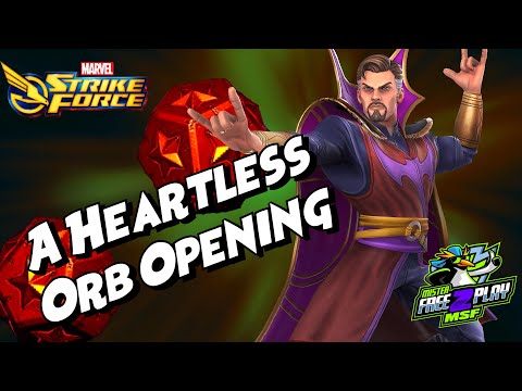 A Heartless 6 Red Drop! | Orb Opening for Doctor Strange (Heartless) | Marvel Strike Force