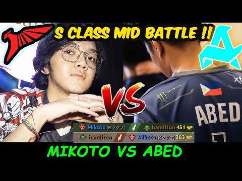 Abed vs Mikoto : S Class Server SEA MIDLANE BATTLE