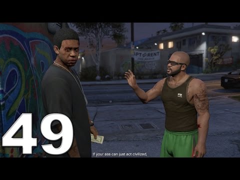 Grand Theft Auto 5 PS4 Gameplay Walkthrough Part 49 - Lamar Down!!