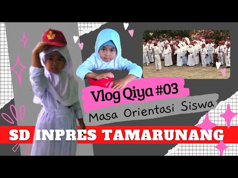 Masa Orientasi Sekolah (MOS) hari pertama Qiya masuk SD LITTLE QIYA