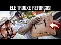 BRANDÃO APARECEU NA MINHA CASA COM 10KG DE COMIDA!! *ele veio ajudar*