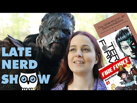 Late Nerd Show 166: LARPwerker-Con, DSA Siebenwindküste Heldenbrevier, Terra ForMars, Fire Force