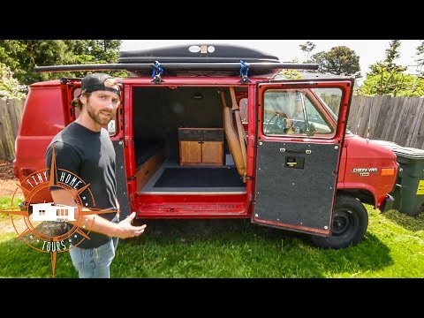Amazing Simplistic Van Build For $1,500 ~ Van Life On A Budget