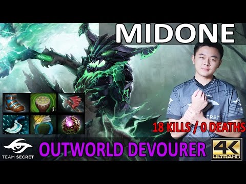 Dota 2 | MidOne Outworld Devourer - GODLIKE 18 KILLS! | Ranked MMR Gameplay