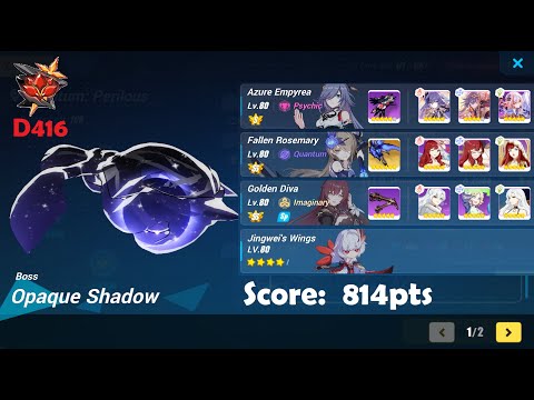 Red Lotus D416: Opaque Shadow | 814 pts | S0 AE - SS3 FR - SS GD