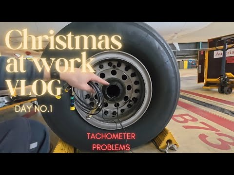 Christmas week at work day No.1. VLOG from Aircraft Maintenance 21.12.2025