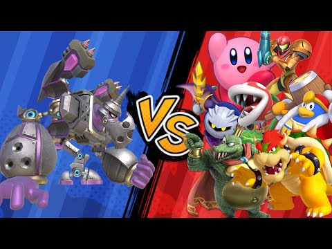 SMASH ULTIMATE PLAYABLE BOSSES GALLEOM VS TEAM OHMSBY