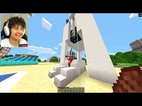 NOOB vs PRO DEVASA SU PARKI YAPI KAPIŞMASI! - Minecraft