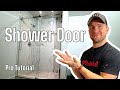 I Mastered DIY Shower Glass Door Installation In 1 Day