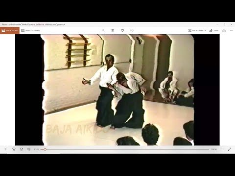 1988 Chiba Sensei at Connecticut Aikikai, Parts 1 and 2