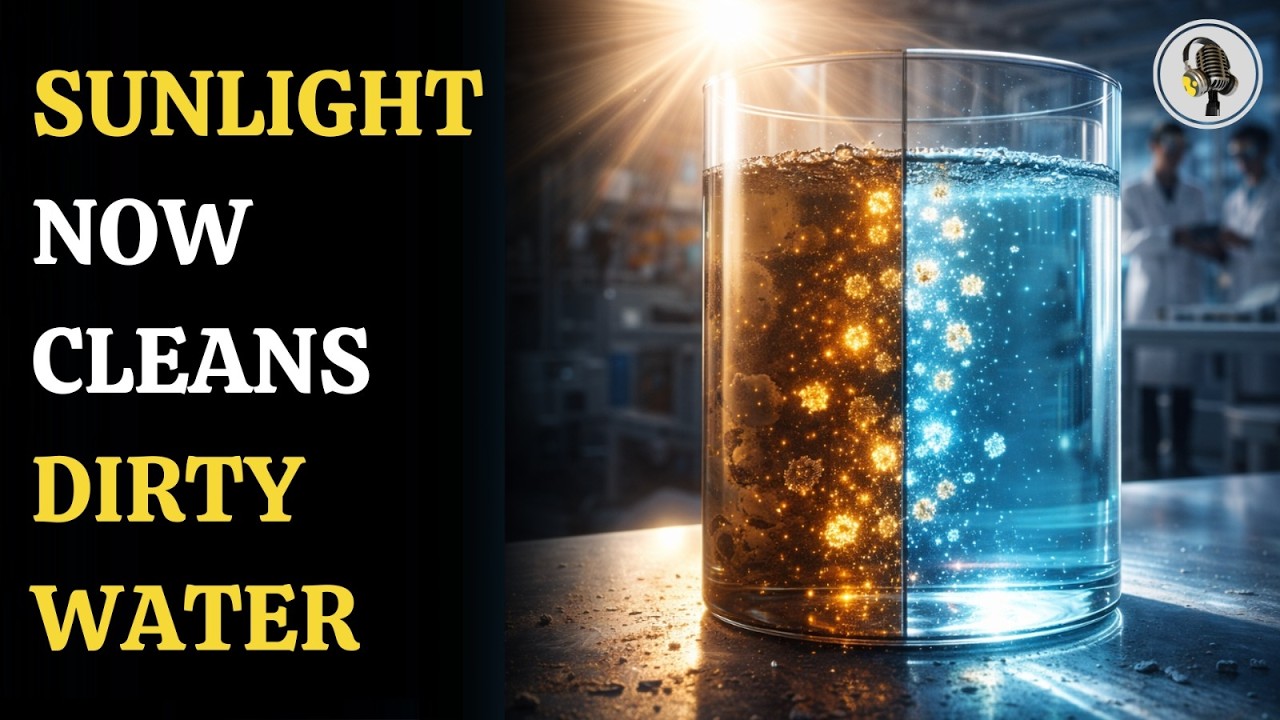 How Laser Nanoparticles And Sunlight Are Transforming Water Purification | WION Podcast