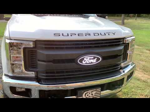 2017-2020 F250 inlays Letter Inserts/hood,tailgate inserts