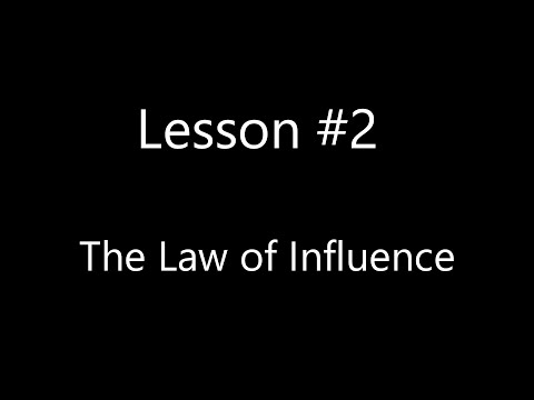 IHN Bible - #2 The Law of Influence
