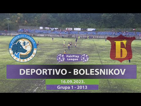 AF Deportivo⑬ - FK Bolesnikov 2:3⑬ ✦ 16.09.2023.