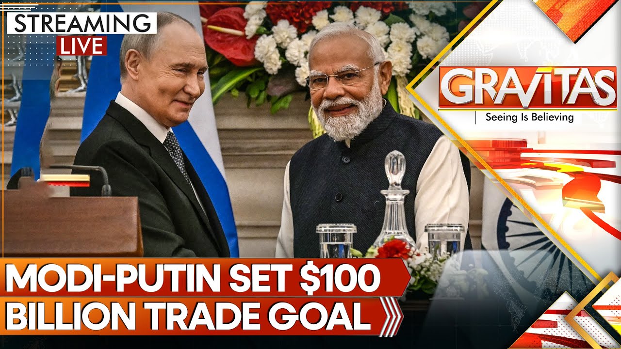 LIVE: Modi-Putin Unveil 'Vision 2030' to Turbo Charge India-Russia Ties | GRAVITAS