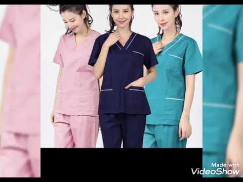 Cotton ot scrub suits with cap and mask - small, medium, lar...