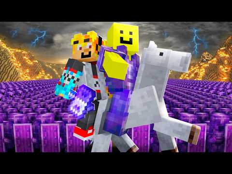 Vytvořil jsem NEJVĚTŠÍ ARMÁDU v Minecraftu