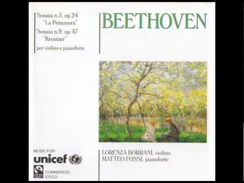Matteo Fossi, Lorenza Borrani - Beethoven sonata n 5 op 24 - Scherzo