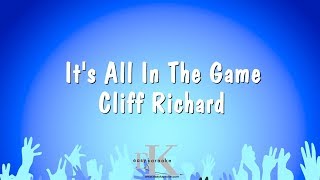 It&#39;s All In The Game - Cliff Richard (Karaoke Version)