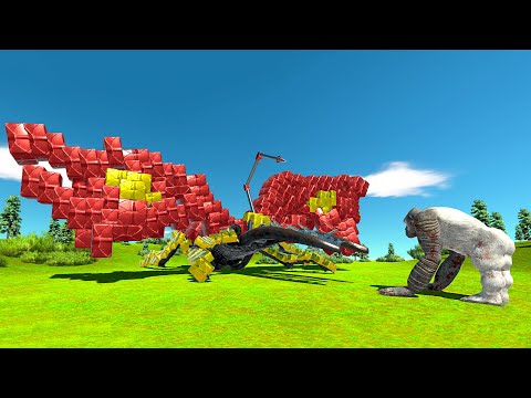 GIANT INSECT CYBORG vs Every Unit - Animal Revolt Battle Simulator Gameplay