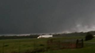 Timelapse footage of April 2nd, 2017, Alexandria, la Tornadic Supercell