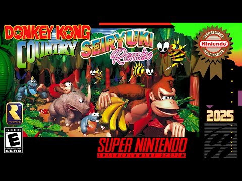 Donkey Kong Country: Seiryuki Remix 2025 (SNES) Romhack