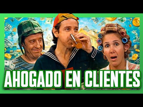 El Chavo le vende aguas a los niños de la vecindad