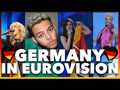 German performances in Eurovision! 🇩🇪 (1956 - 2022)