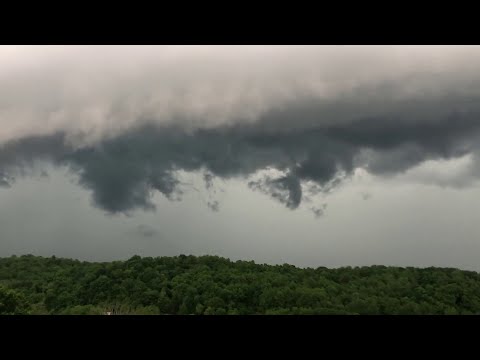 Video of Shelf Cloud in Allisonia