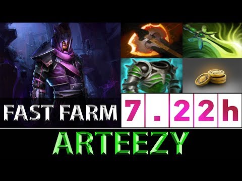 Arteezy [Anti-Mage] Fast Farm 840 GPM NA Ranked ► Dota 2 7.22h