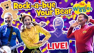 Rock-A-Bye Your Bear 🧸 The Wiggles (Live in Concert) 🎵 Children&#39;s Nursery Rhymes