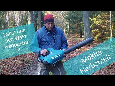 Akumuliatorinis pūstuvas Makita DUB184Z (be akumuliatorių ir įkroviklio) video