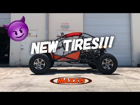 Maxxis ML3 30inch tires on the Renli!
