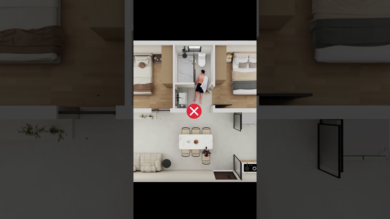 The importance of spatial functional division house design plan | house design ideas