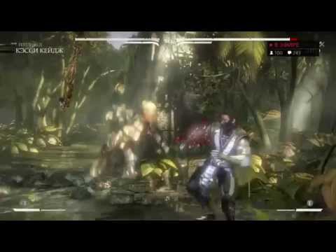 Stosn (Cassie Cage) vs FLET (Sub-Zero) - [MKX] @ X-Ray?Okay!